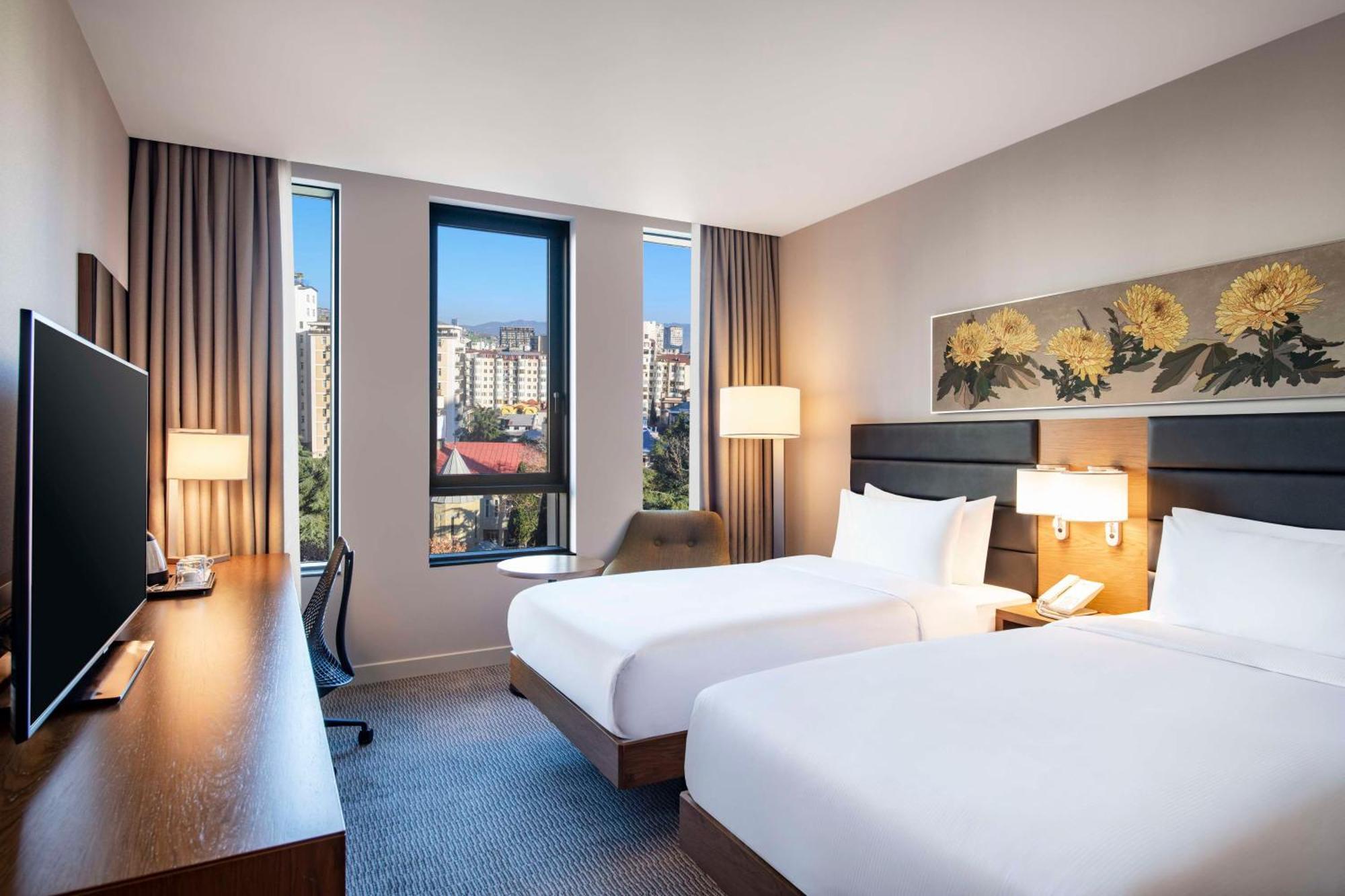 Hilton Garden Inn Tbilisi Chavchavadze المظهر الخارجي الصورة